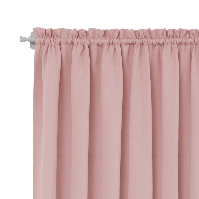 Deconovo French Door Curtain with Rod Pocket and Tieback 1 Panel