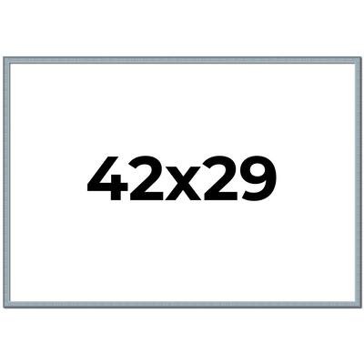 42x29 Frame Rustic Sky Blue Solid Wood Picture Frame | 0.75 Inch