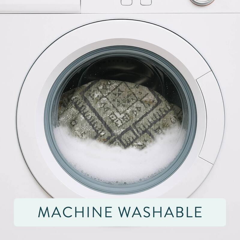 Machine Washable Indoor/ Outdoor Global Andes Chantille Rug