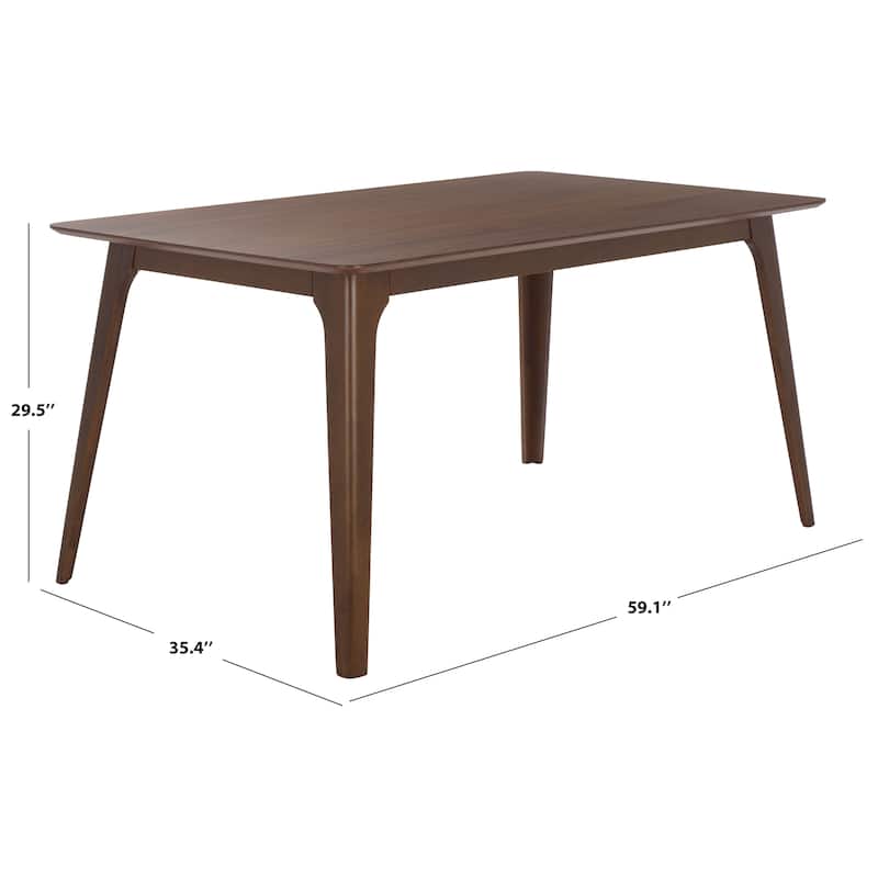 SAFAVIEH COUTURE Madina Rectangle Wood Dining Table - 59"W x 35"D x 30"H