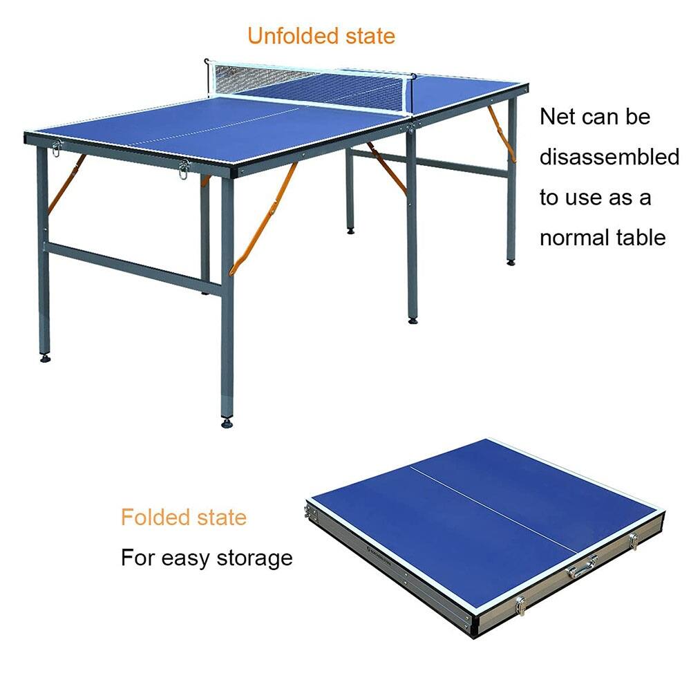 Folding Portable Ping Pong Table - Ping Pong Tables - Muskego