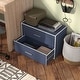 preview thumbnail 89 of 202, DH BASIC Modern Wood Customizable Stackable Storage Organizer - Cube Shelves, Drawer Cabinet, Bookcase with Doors by Denhour