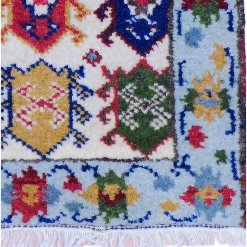 HERAT ORIENTAL Handmade Kazak Wool Rug - 2' x 3' - 2' x 3'