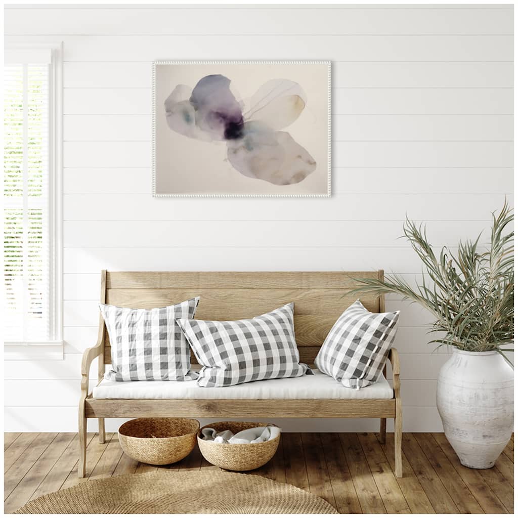 Kate and Laurel Quiet Calm II by Amy Lighthall Framed Canvas Wall Art Print