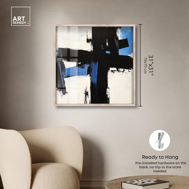 Blue Streak II Shadowbox by Art Remedy