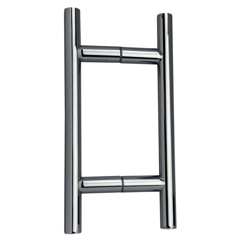 CEL 6" x 6" Stainless Steel Ladder Style Back to Back Pull Handle for Shower Door