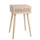 1 Drawer Natural Wood Accent Stand