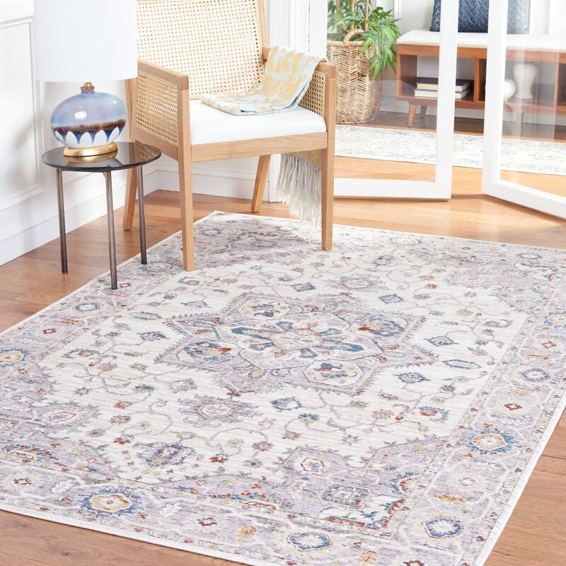 SAFAVIEH Olympia Oketa Abstract Rug - 5' x 8' - Grey/Ivory