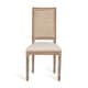 preview thumbnail 36 of 62, Remuda Wood and Cane Upholstered 5 Piece Circular Dining Set by Christopher Knight Home