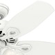 preview thumbnail 4 of 16, Hunter 42" Builder Ceiling Fan with LED Light Kit and Pull Chain