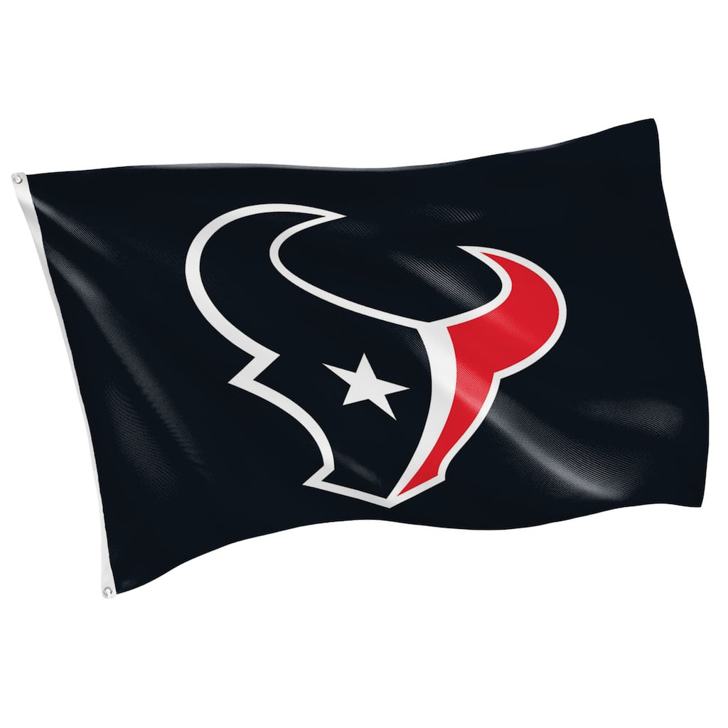 Houston Texans Single Sided Flag w/ 2 Grommets, 3'x5'