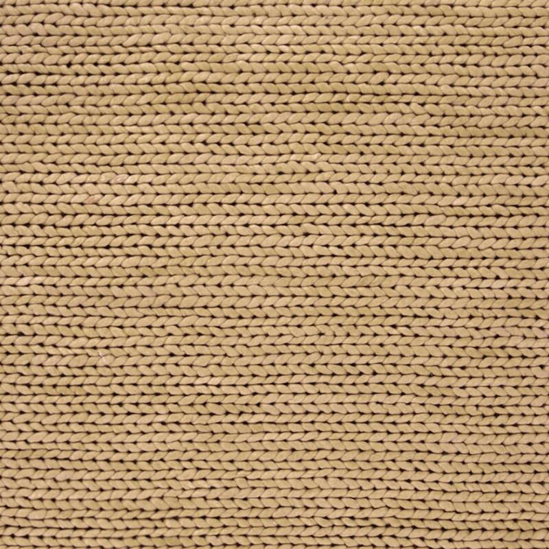 Hand Woven Yale Contemporary Solid Braided New Zealand Wool Area Rug