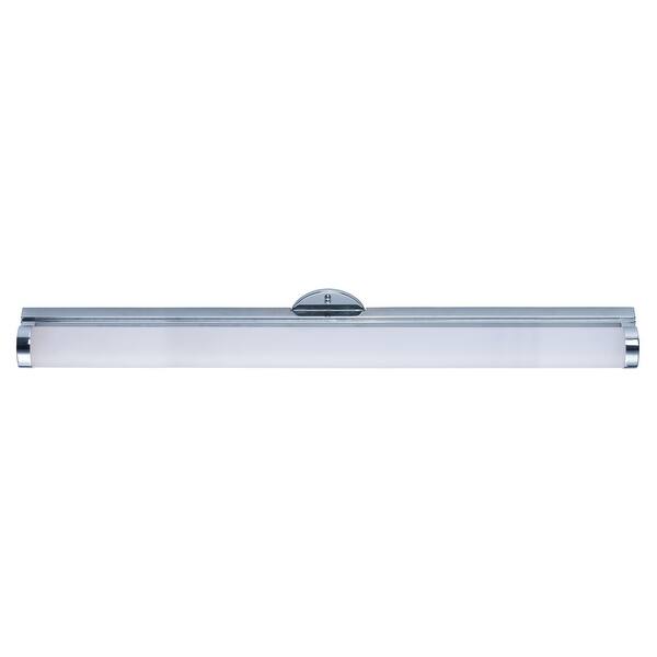slide 2 of 2, Polar 36" LED Bath Vanity - Polished chrome