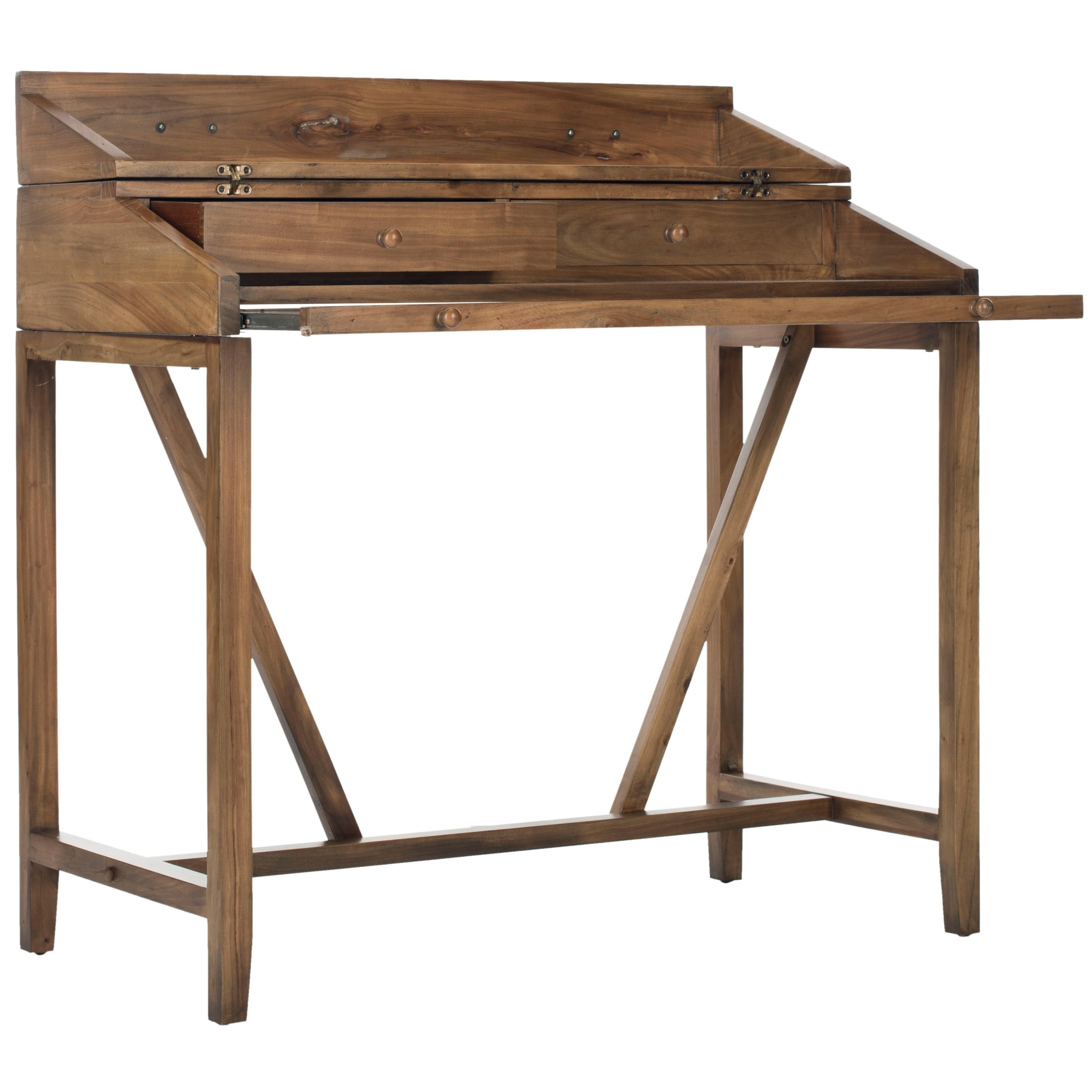 Pull out writing shop desk