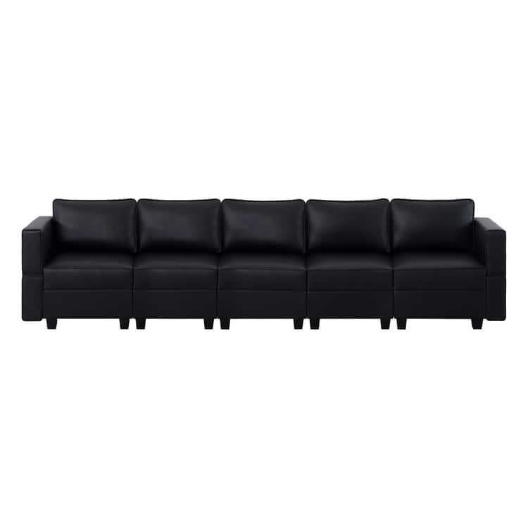DIY Modular Sleeper Sectional Sofa Collection Convertible Sofa Couches with Storage Seats - Suitable for Living Room