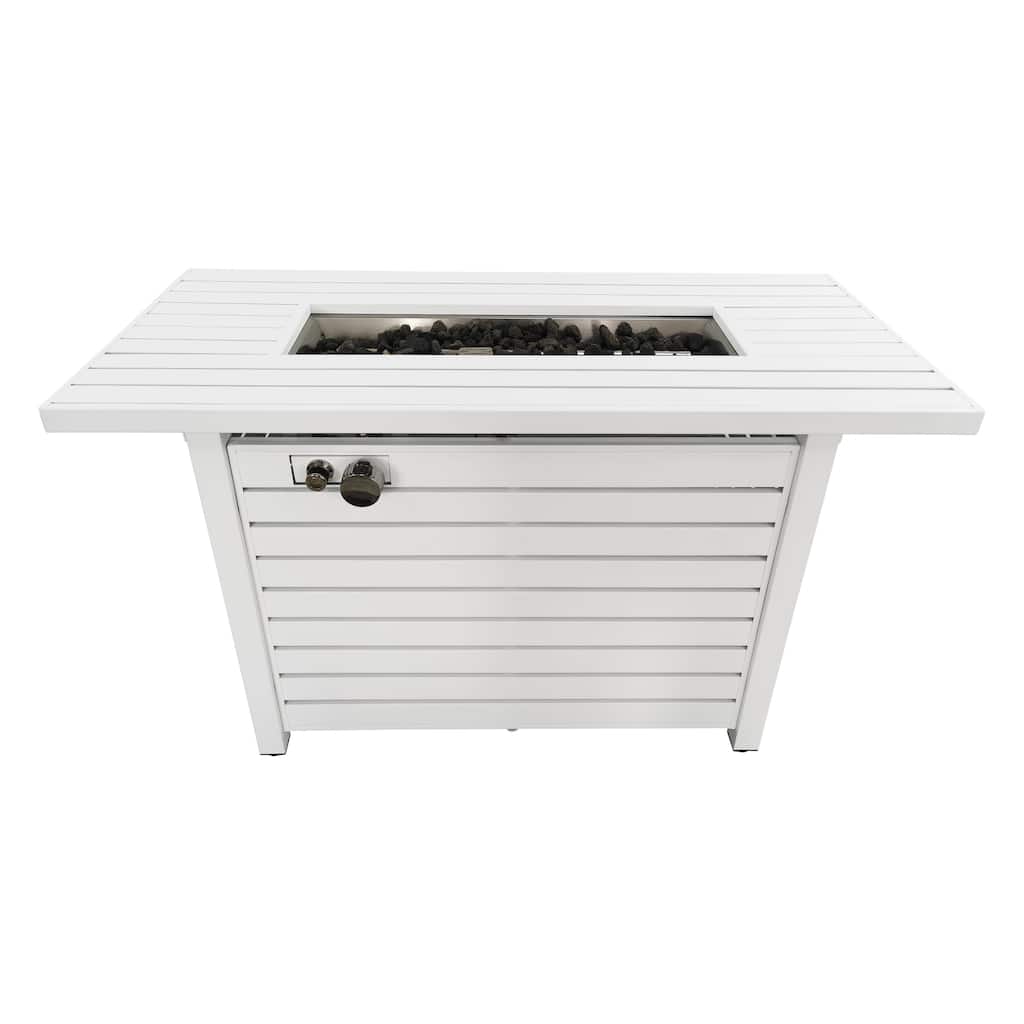 LSI Steel Propane/Natural Gas Fire Pit Table