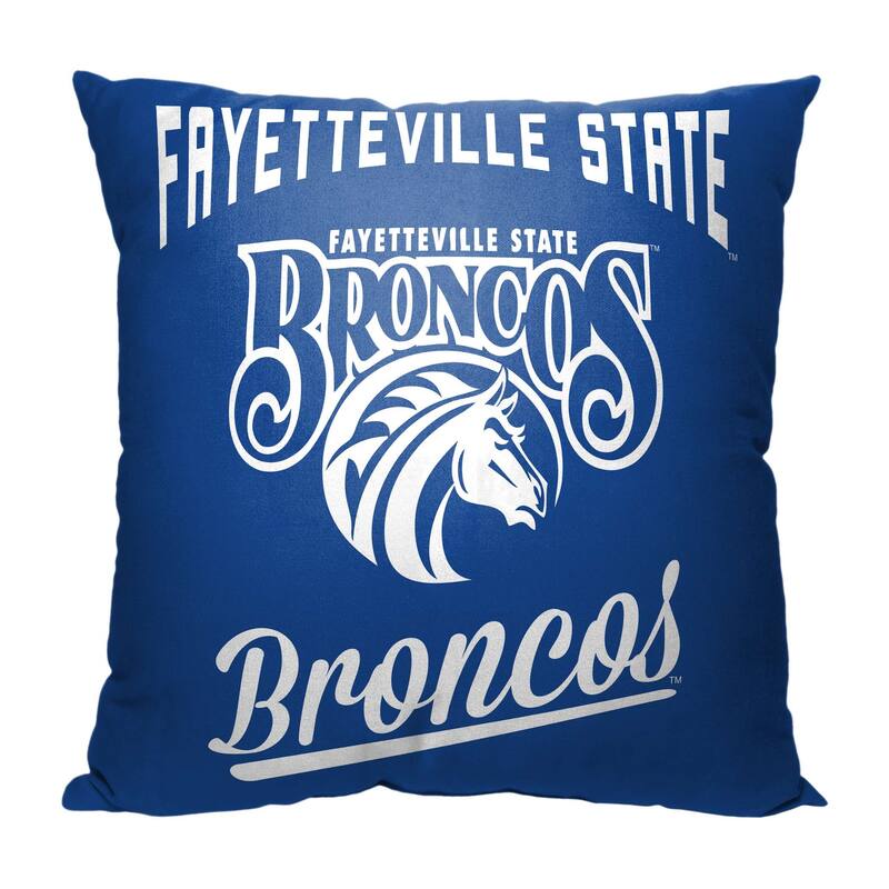 NCAA CIAA Alumni 18 Inch Throw Pillow - 18" x 18" - Fayetteville State Broncos
