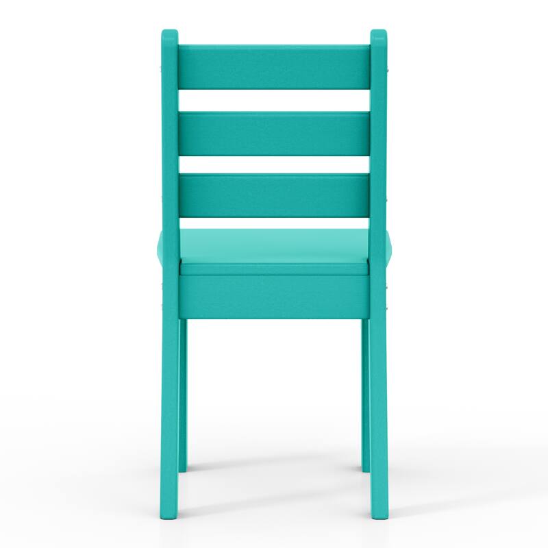 Polytrends Garden Party Kids Outdoor Dining Chair (Set of 2)