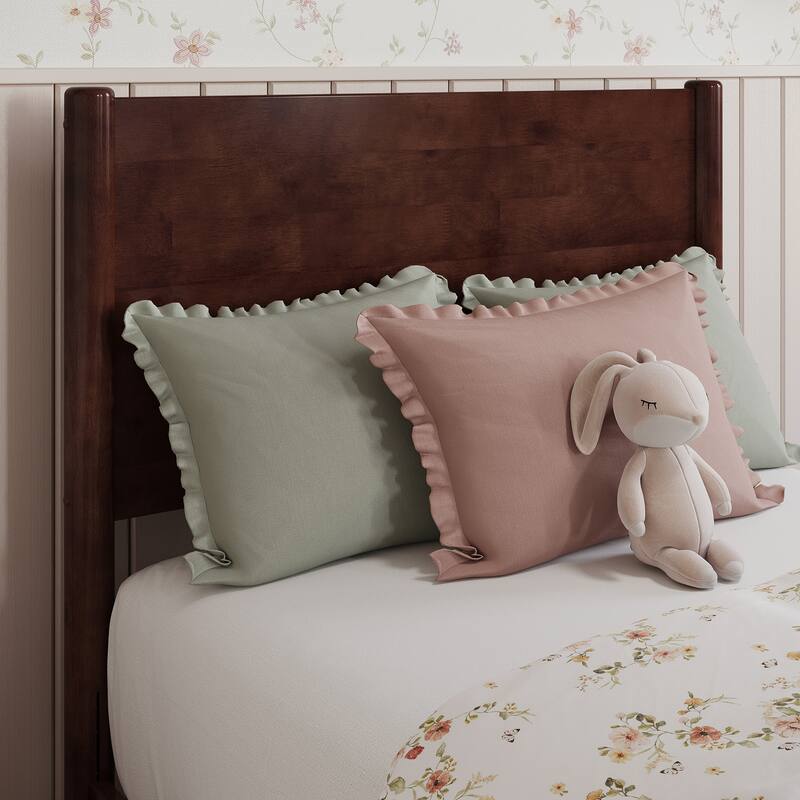 AFI Pasadena Panel Headboard - Walnut - Twin