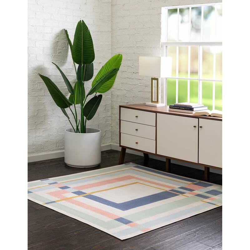 Contemporary Heloise Collection Area Rug