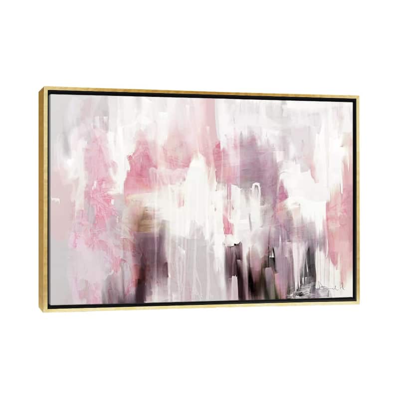 iCanvas "Blush" by Dan Hobday Framed Canvas Print - Gold - 18x26