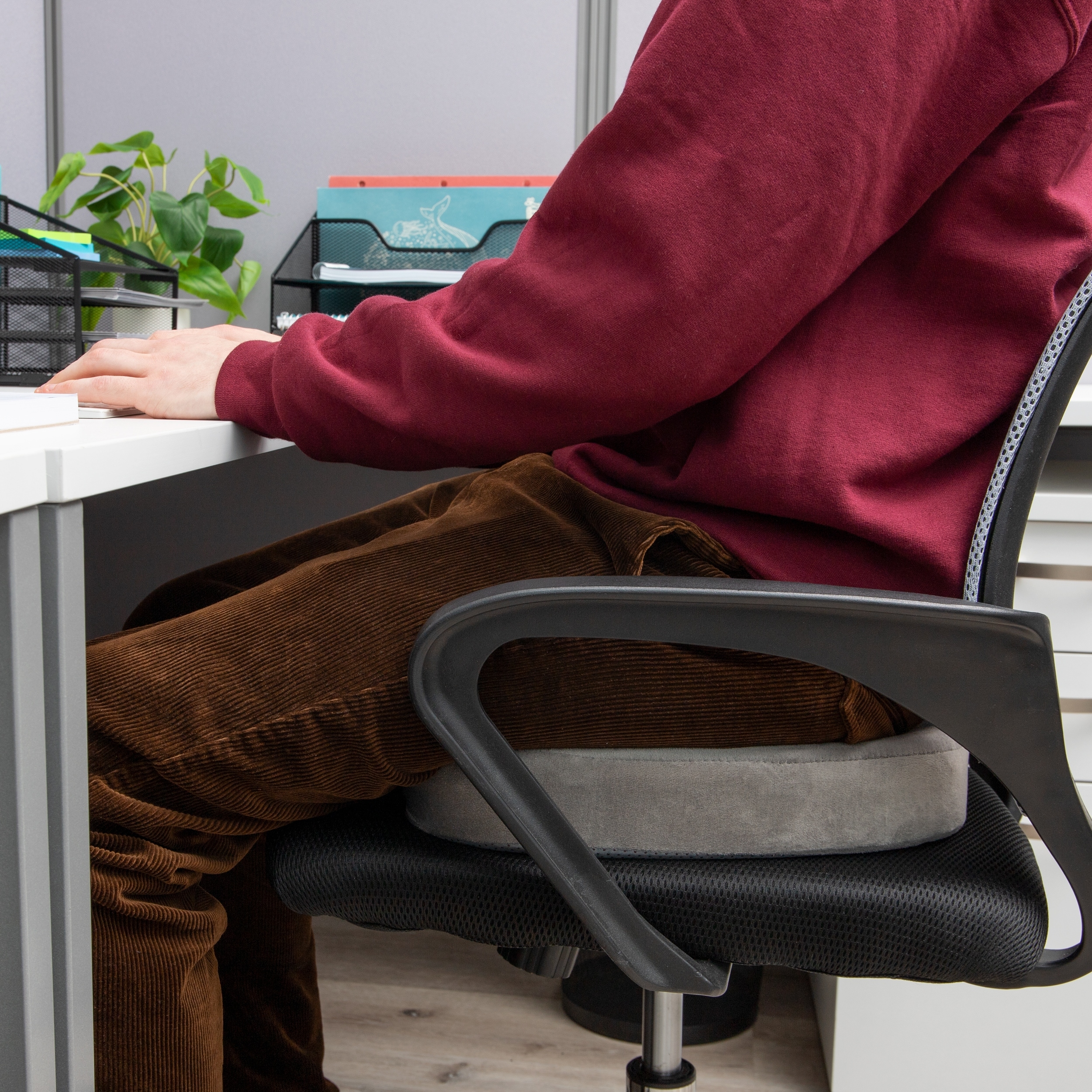 Mind Reader Harmony Collection Orthopedic Seat Cushion Ergonomic Design Bed Bath Beyond 29486731