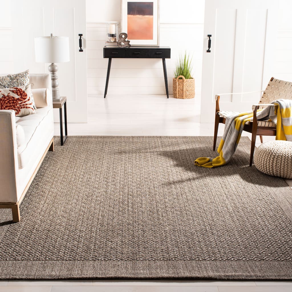 SAFAVIEH, Palm Beach Clevie Modern Sisal Rug