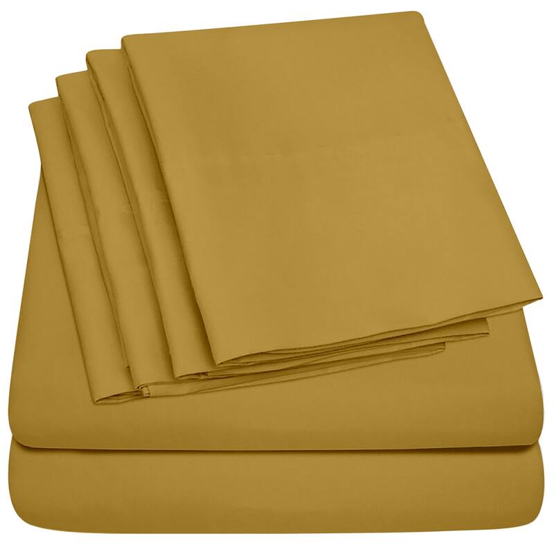 Hotel Collection Rayon derived from Bamboo Bed Sheet Set - 6 Piece