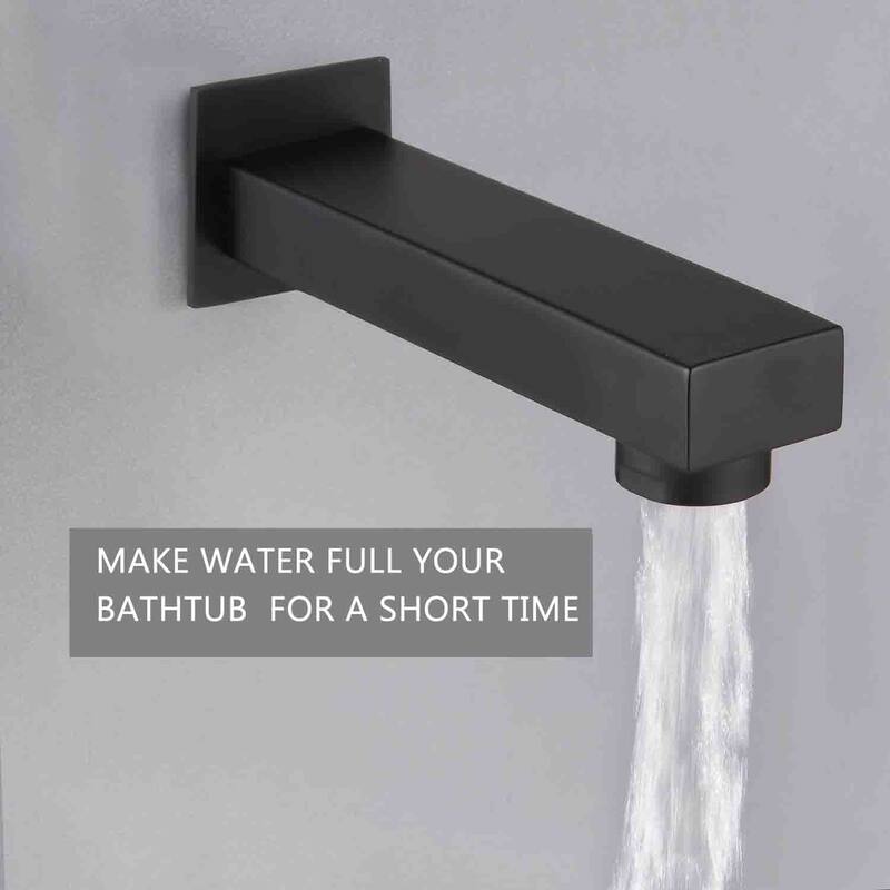 Proox 12 in.Shower Rainfall w/ Bath Tub Faucet Diviter