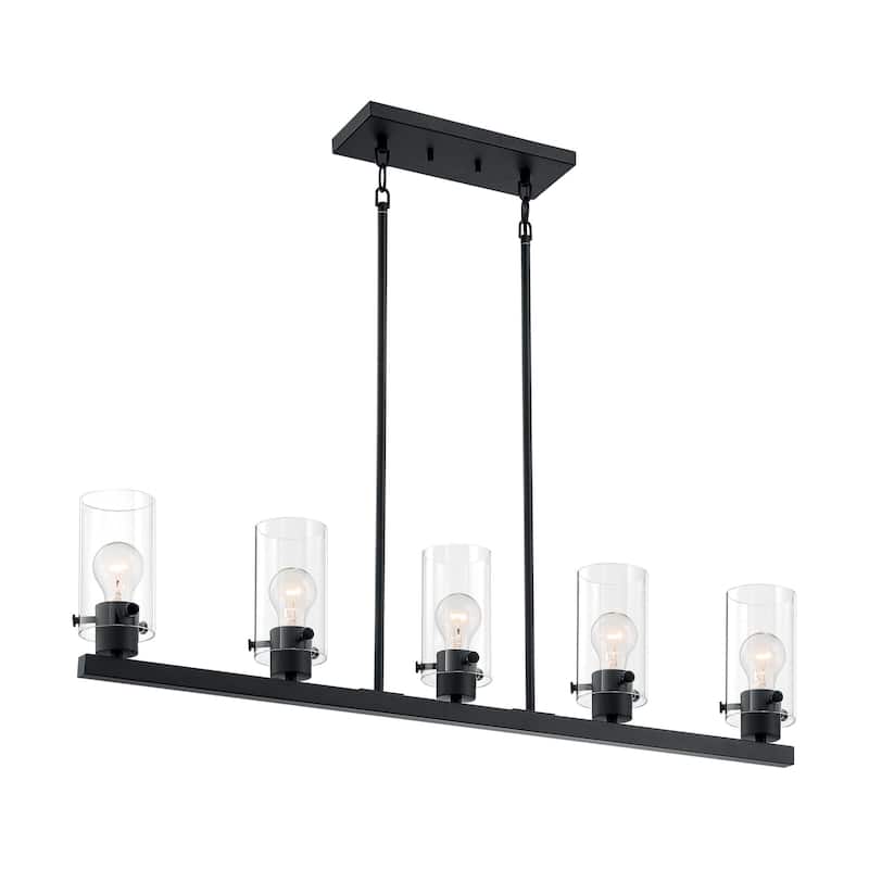 Nuvo Lighting Sommerset 5 Light 39" Wide Linear Chandelier