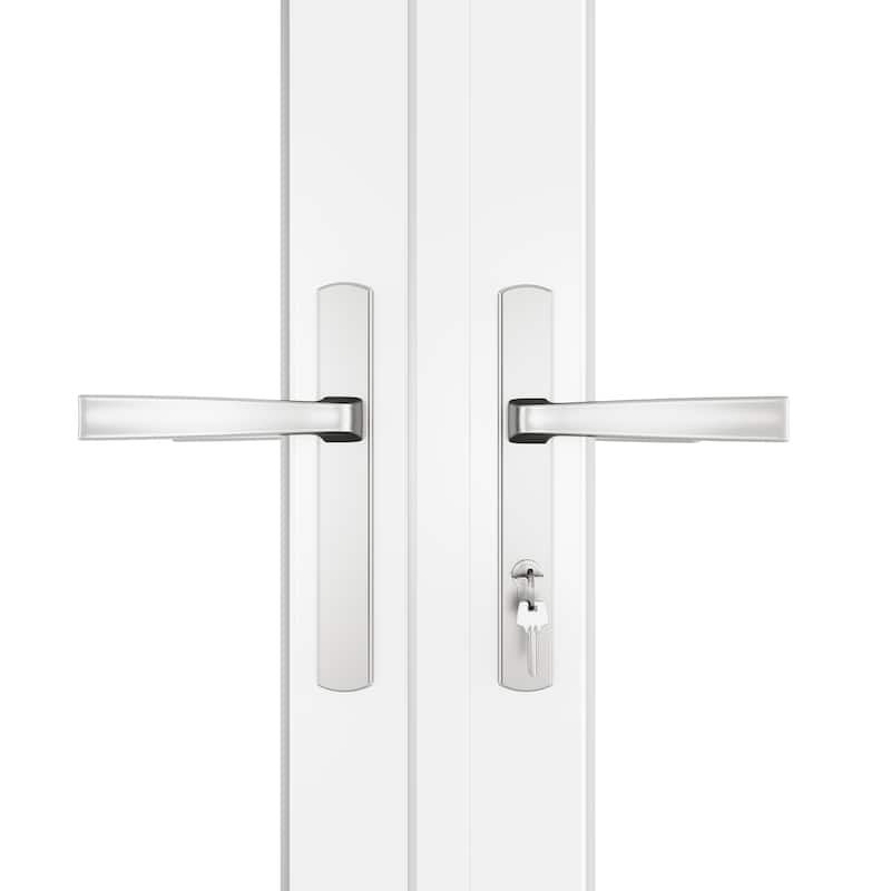 KaMic 120" x 80" 4-Panel Aluminum Patio Folding Door Right to Left-Outswing