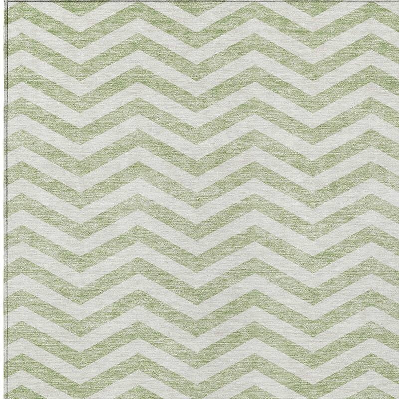 HomeRoots Chevron Transitional Rectangle Outdoor Rug