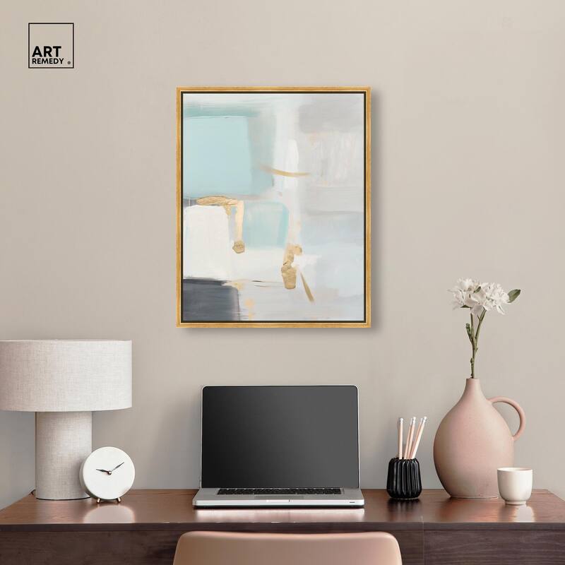 Pale Radiance I Canvas by Art Remedy