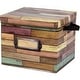 preview thumbnail 2 of 1, Teacher Created Resources Reclaimed Wood Design Storage Box, Pack of 2