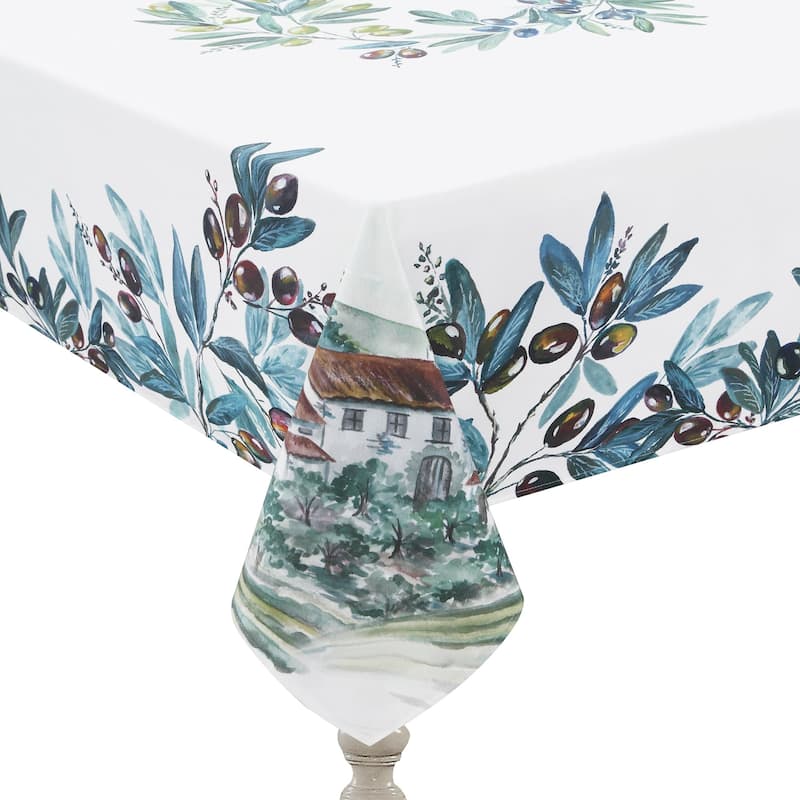 Olive Grove 70x84 Tablecloth
