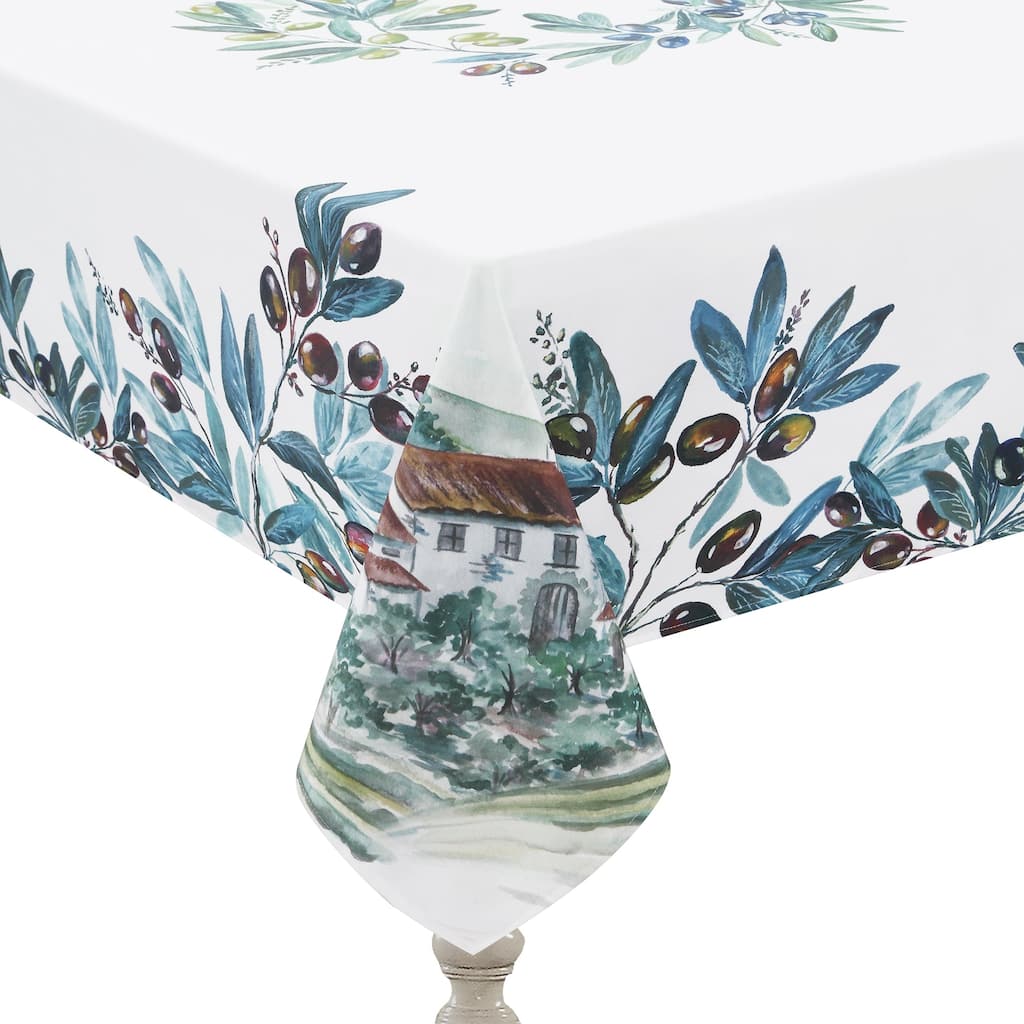 Olive Grove 70x84 Tablecloth