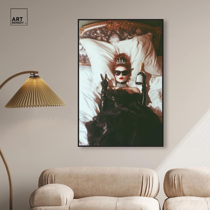 I'm Okay Thanks Canvas by Art Remedy