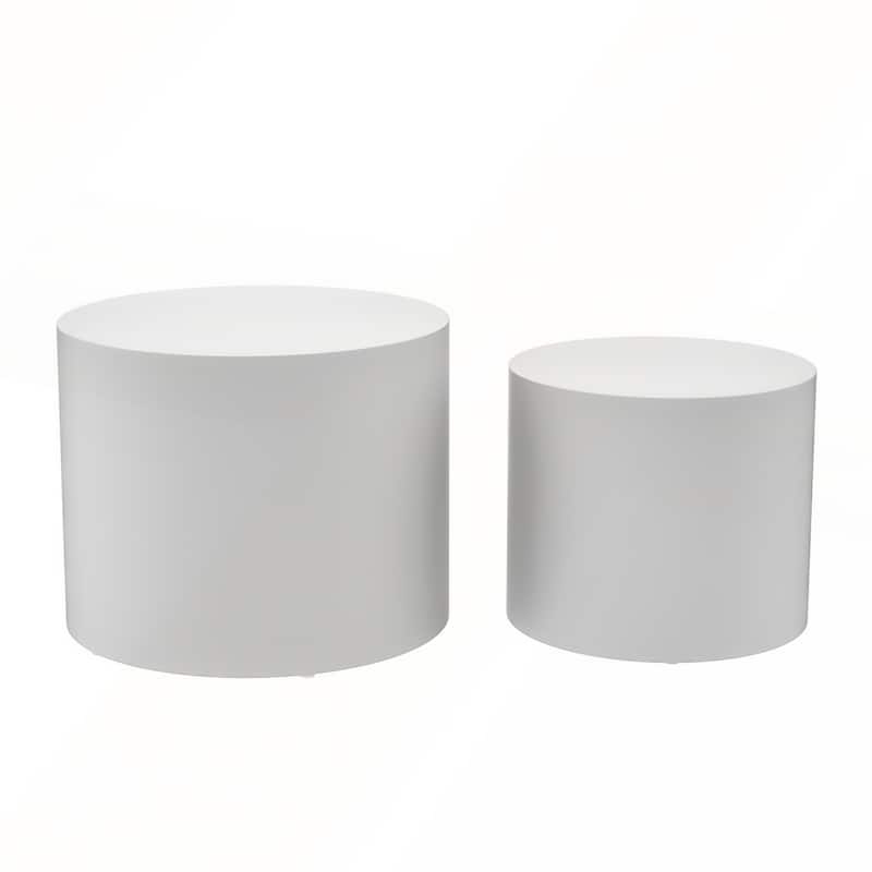 MDF Veneer Nesting Table Set of 2