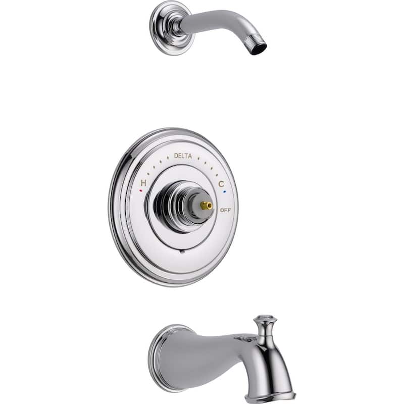 Delta Cassidy Monitor 14 Series Single Function Pressure Balanced Tub - Chrome