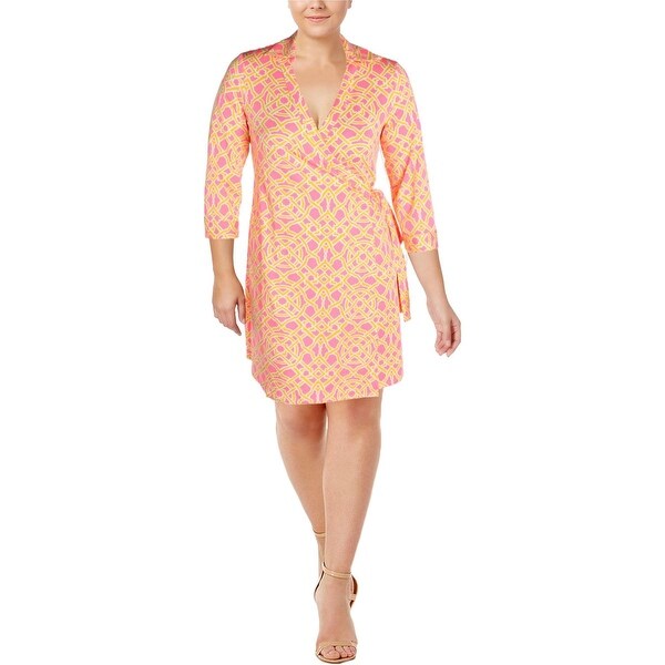 julie brown wrap dress