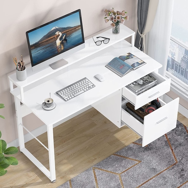 Bed bath and beyond white desk sale