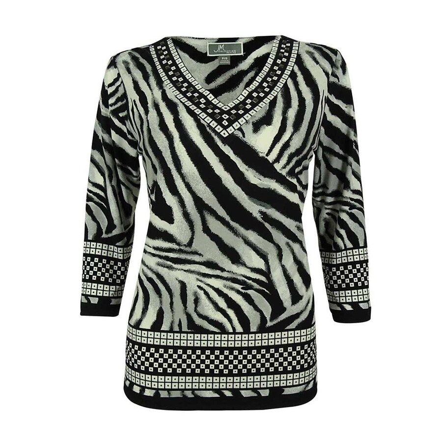 jm collection tunic tops