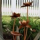 preview thumbnail 3 of 7, Copper Flower Blossoms Outdoor Water Fountain 28" Garden Water Feature