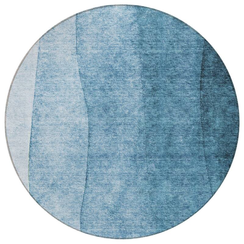 HomeRoots Ombre Transitional Rectangle Outdoor Rug