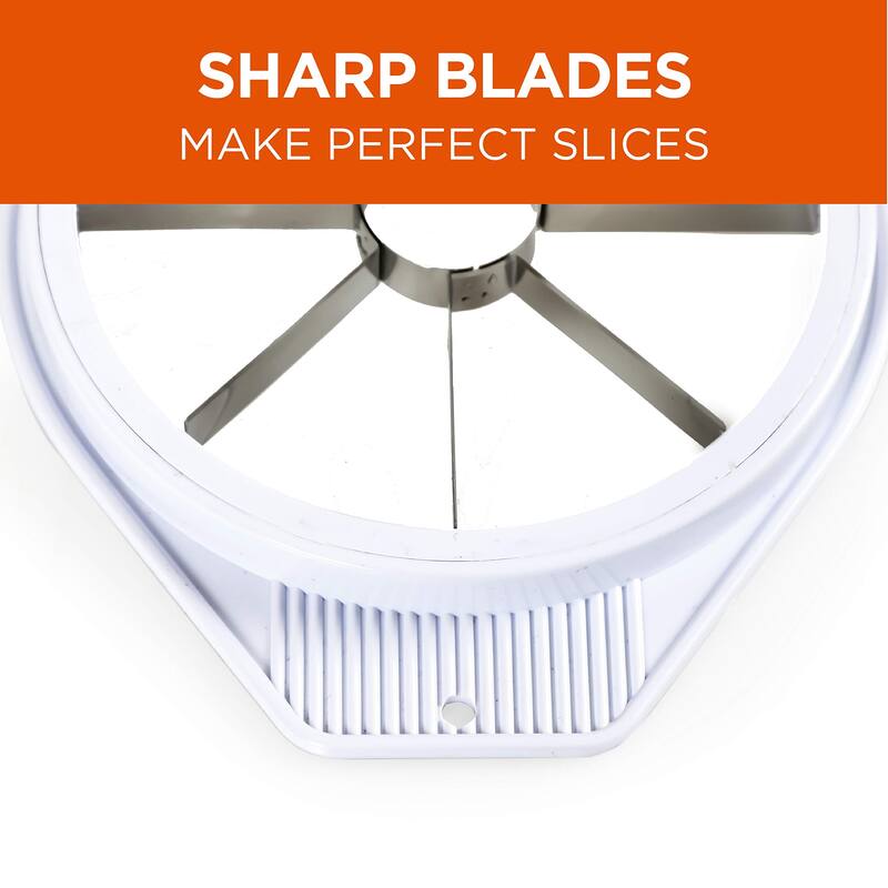 Commercial Chef Apple Slicer Corer Wedger, Handheld Apple Cutter - one size