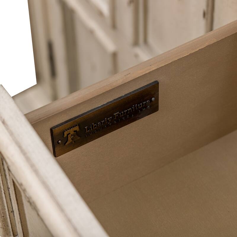 Big Valley Distressed 76 Inch TV Console