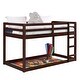 preview thumbnail 6 of 6, Sturdy Twin Loft Bed, Solid Pine with Guardrail