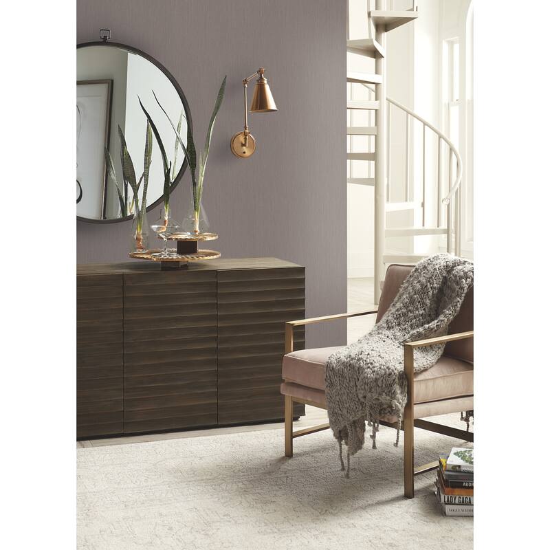 York Wallcoverings Seagrass Light Grey Wallpaper