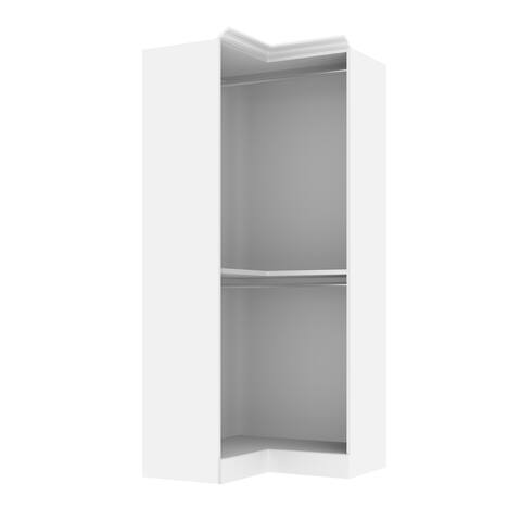 Versatile 36" Corner Closet Organizer by Bestar