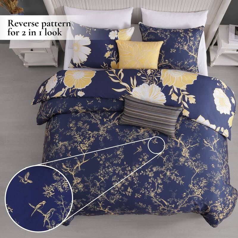 Bebejan Sunglow 5 Piece Reversible Comforter Set